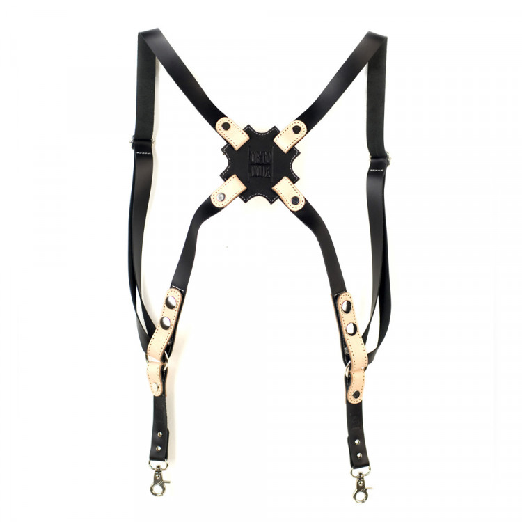 Xpender Black NK - Leather Suspender